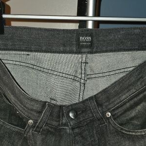 BOSS Men's Black Jeans